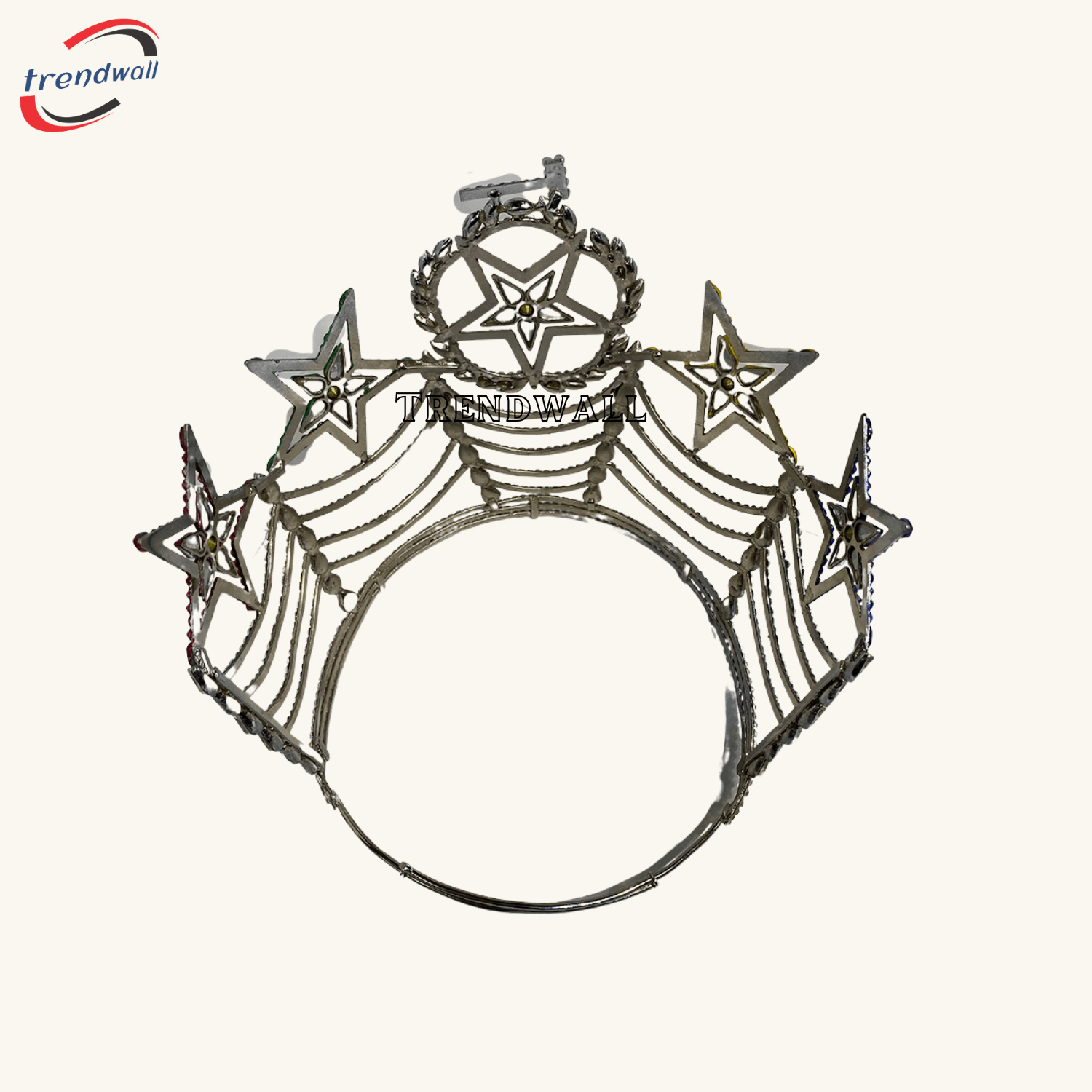 Masonic Grand Worthy Matron OES Crown Tall Style