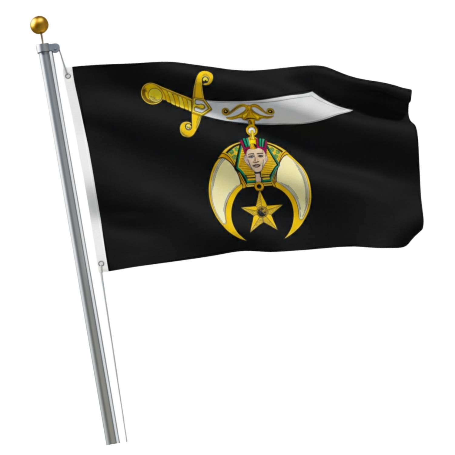 Masonic Shriner Flag