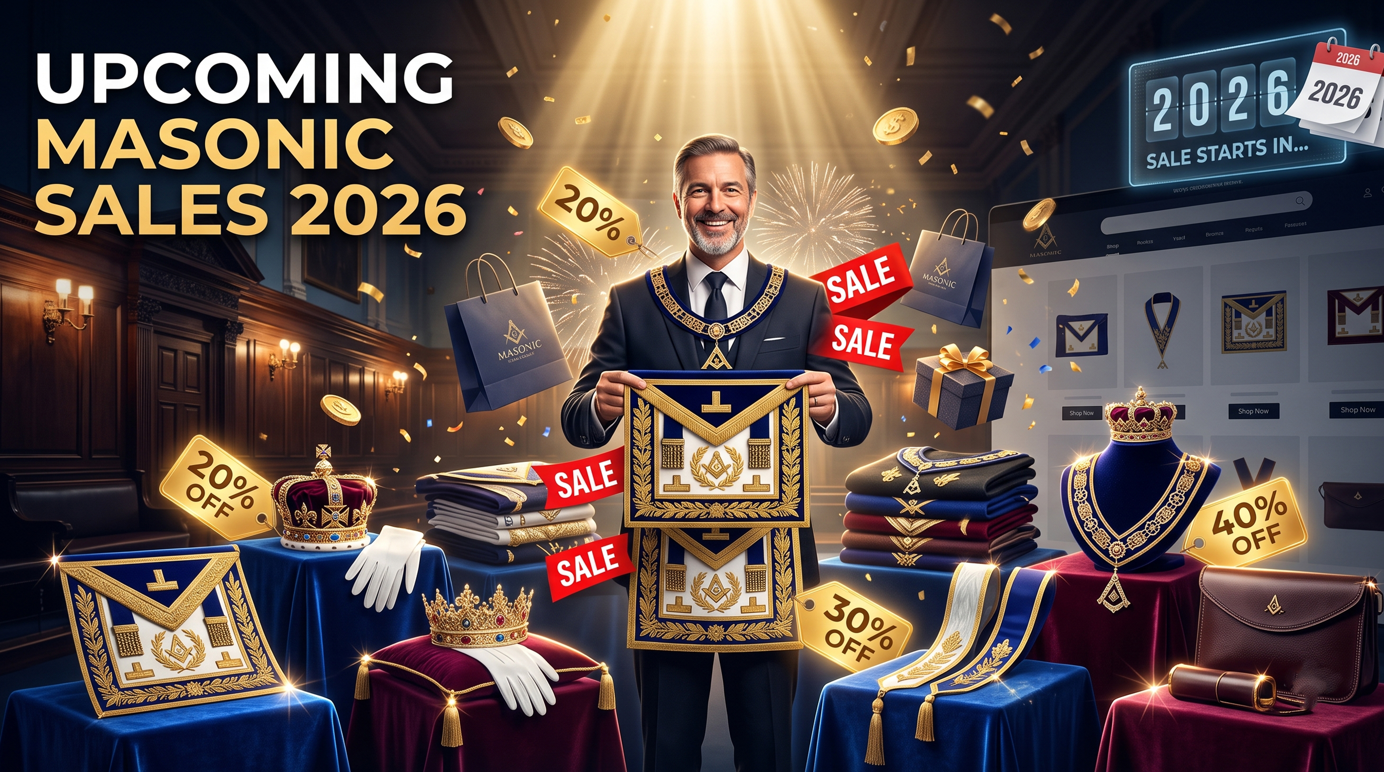 Upcoming Masonic Sales 2026: Best Deals on Premium Regalia