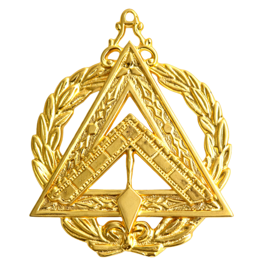 Grand Master Royal & Select Masters Officer Collar Jewel - Gold Plated