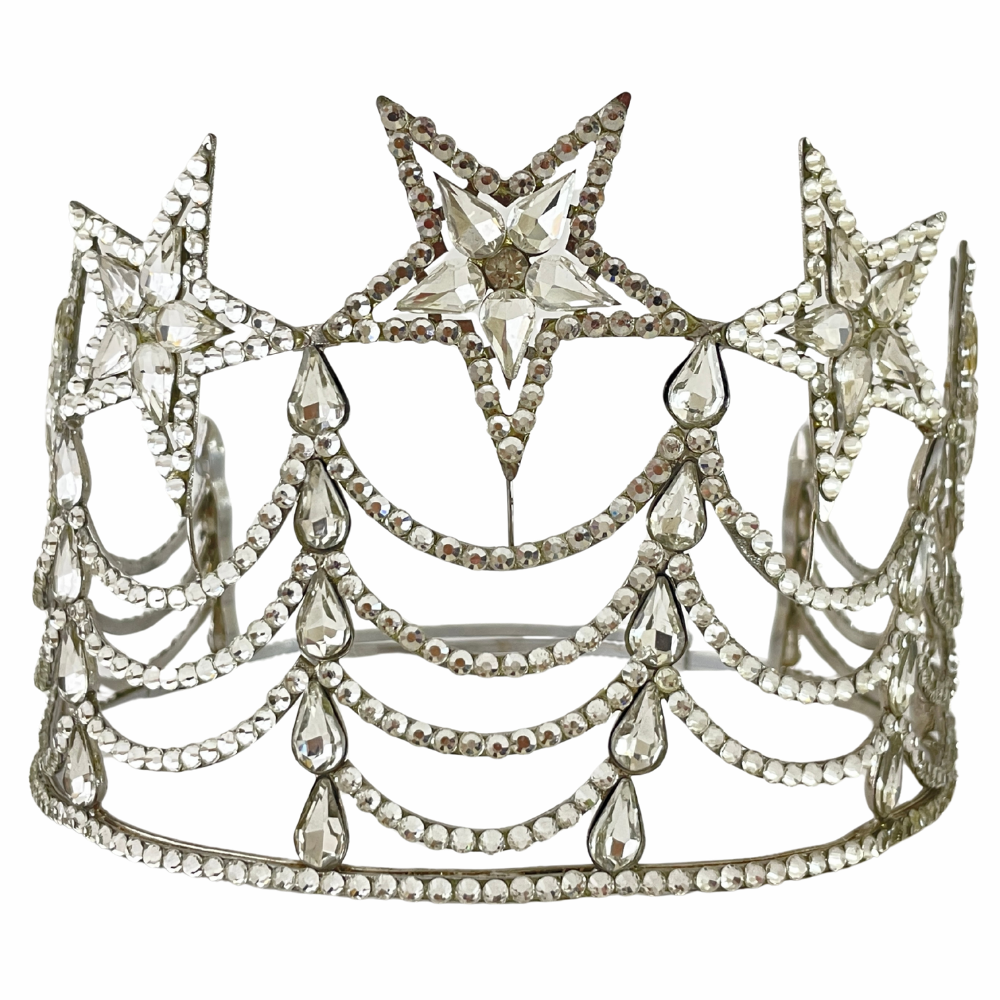 OES 5-Stars Silver Star Crown