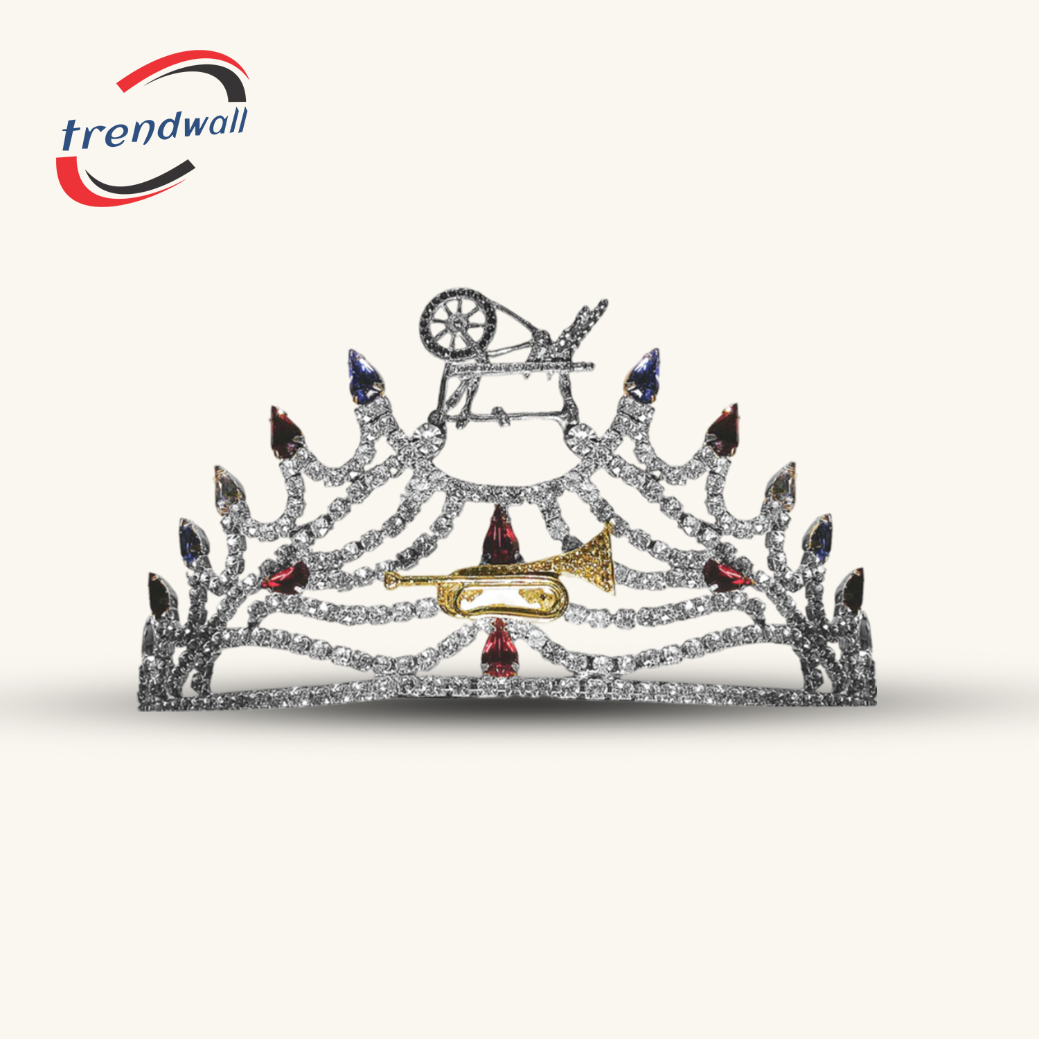 Heroines Of Jericho Crown Silver Tone