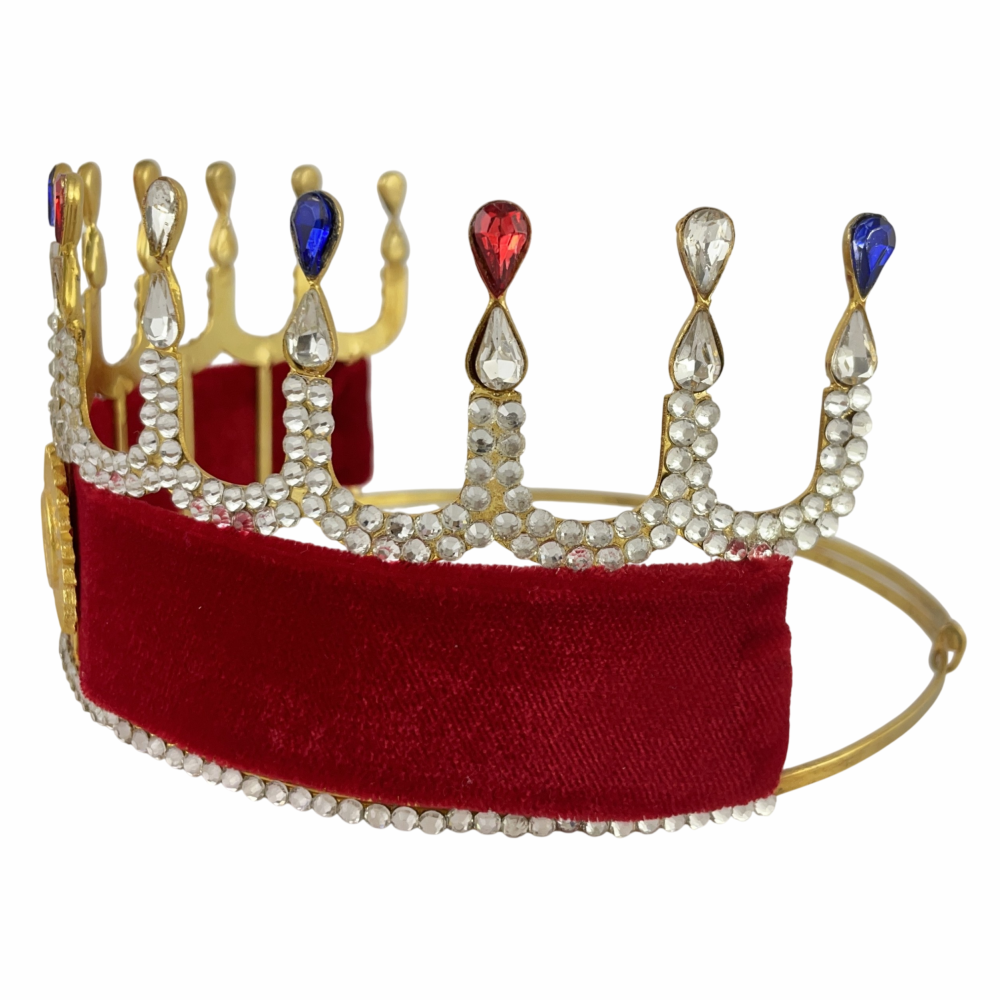 Refluent Sun Crown Gold Tone