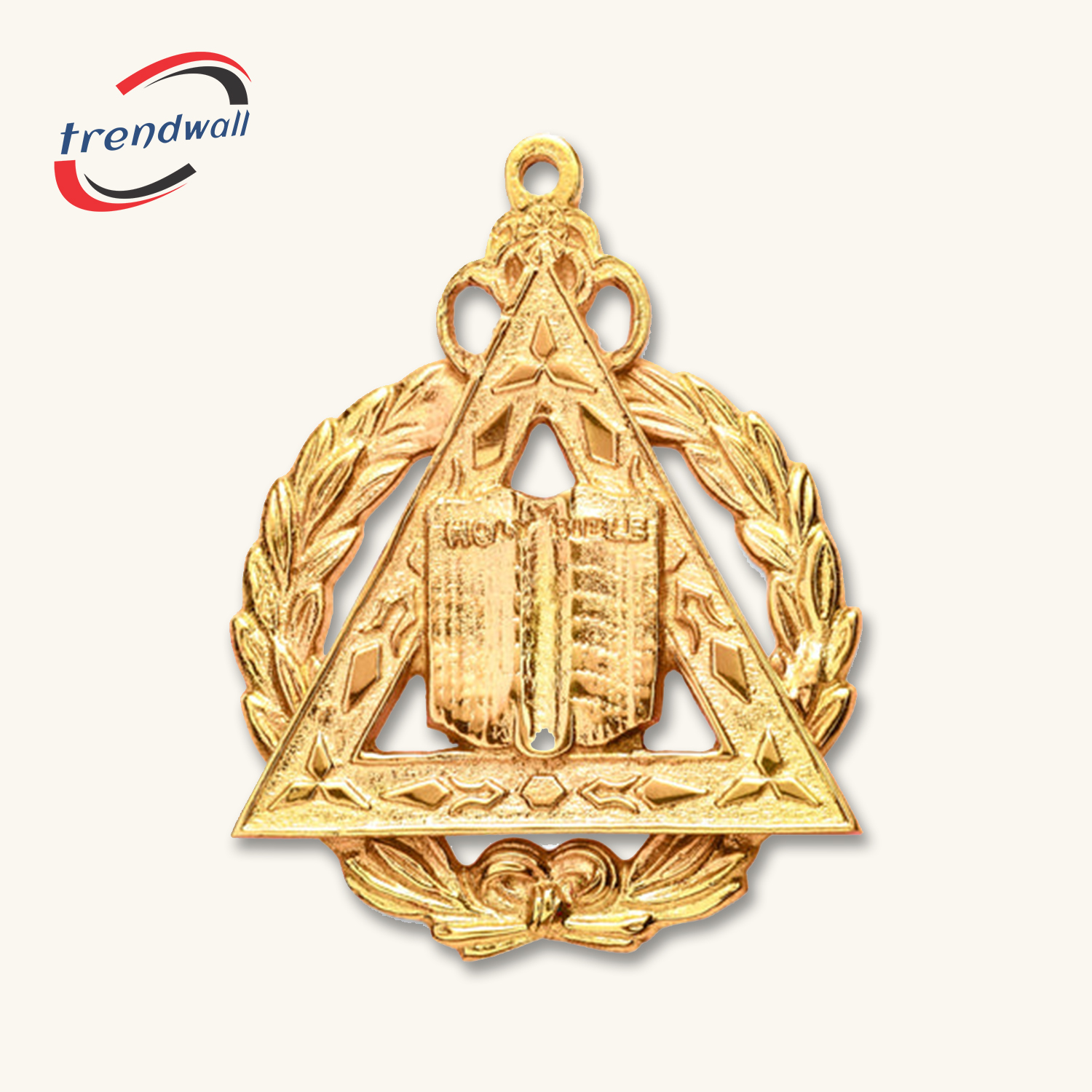 Grand Chaplain Royal Arch Chapter Officer Collar Jewel - Gold Plated