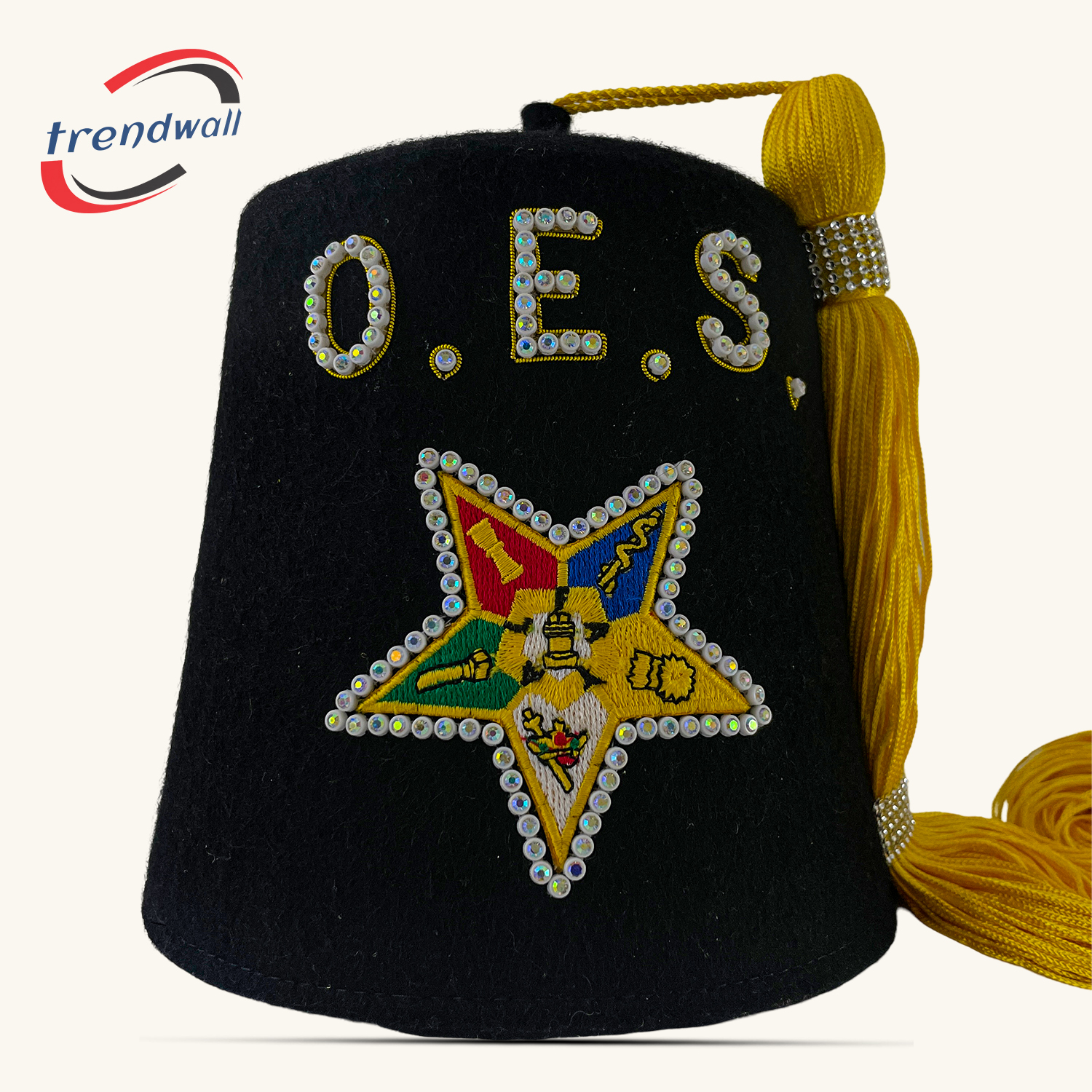 Masonic OES Black Fez