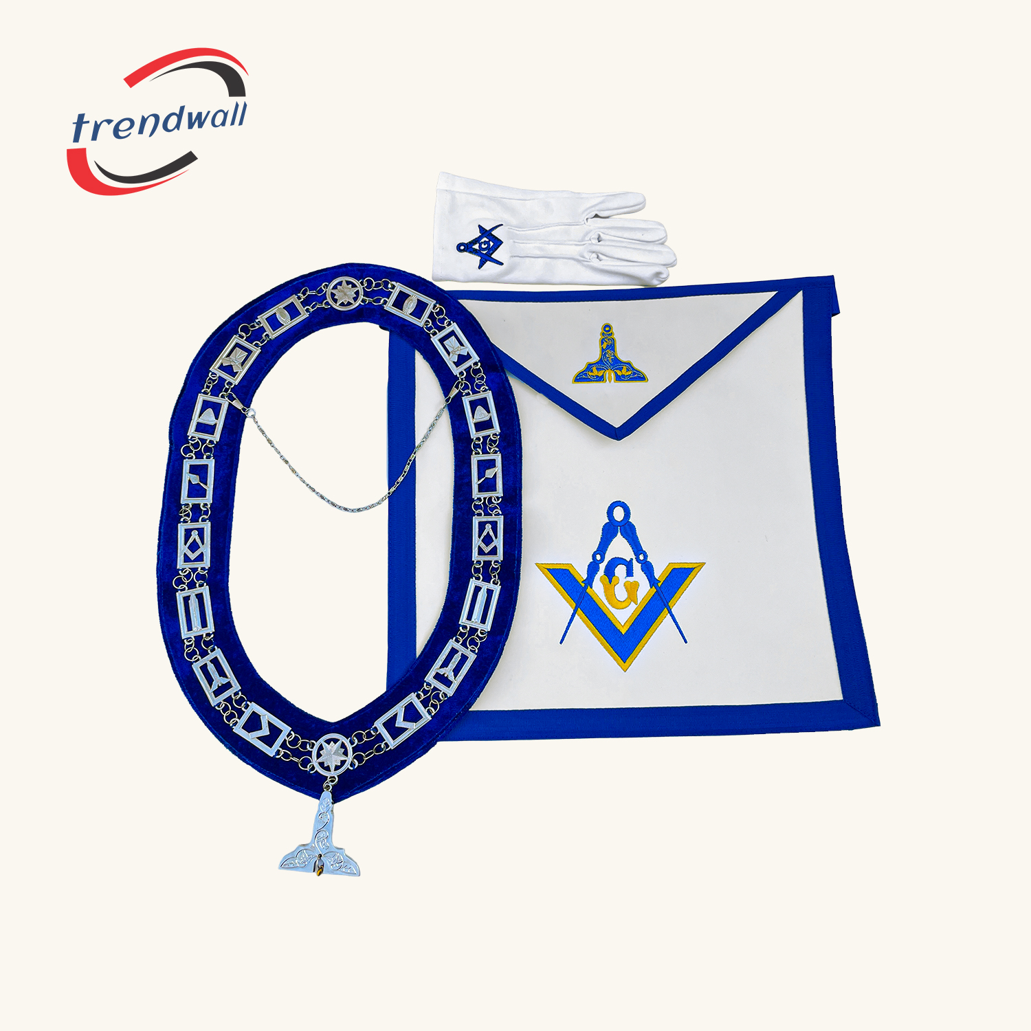 Senior Warden Blue Lodge Officer Apron