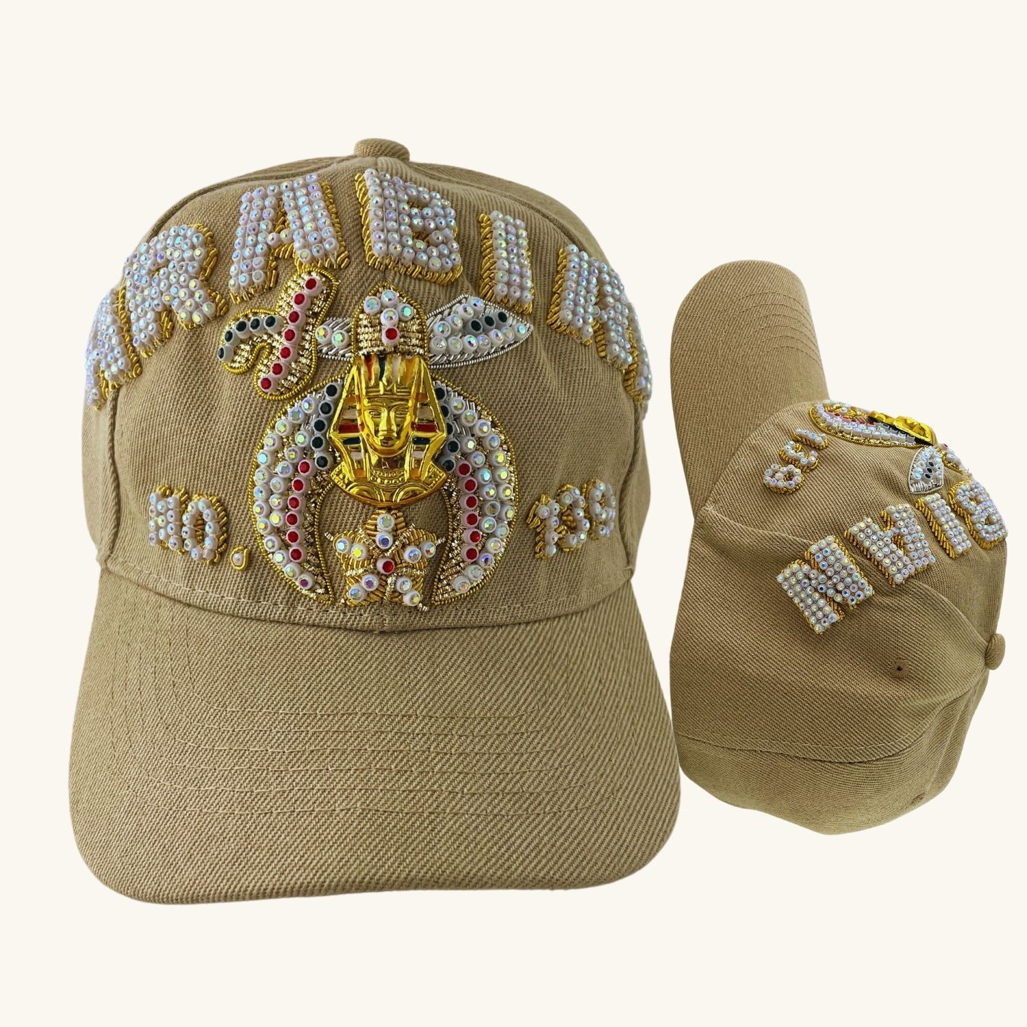 Masonic Shriners Triple Row Baseball Cap