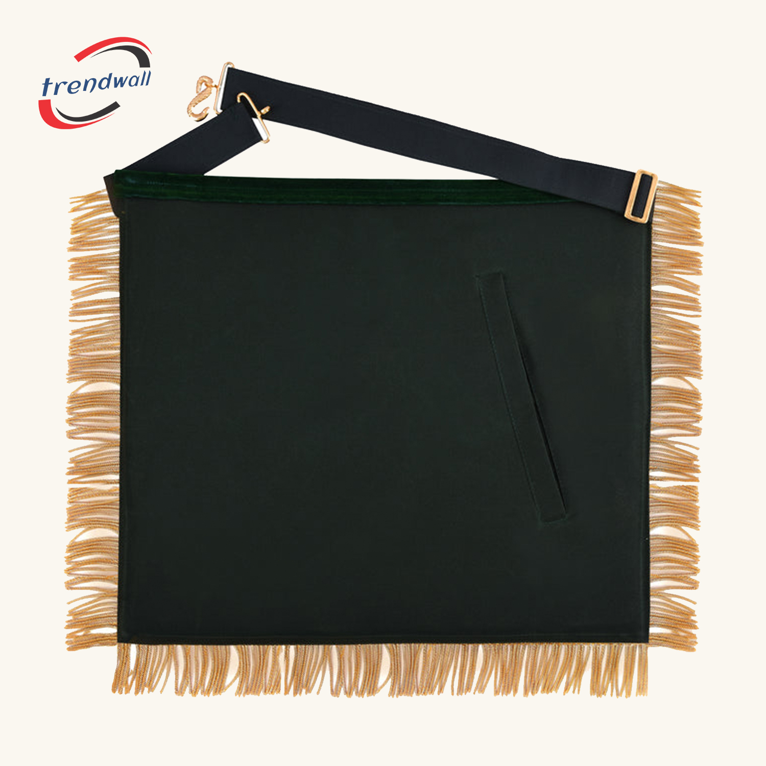 Past Sovereign Grand Masters Masonic Apron - Kelly Green Velvet