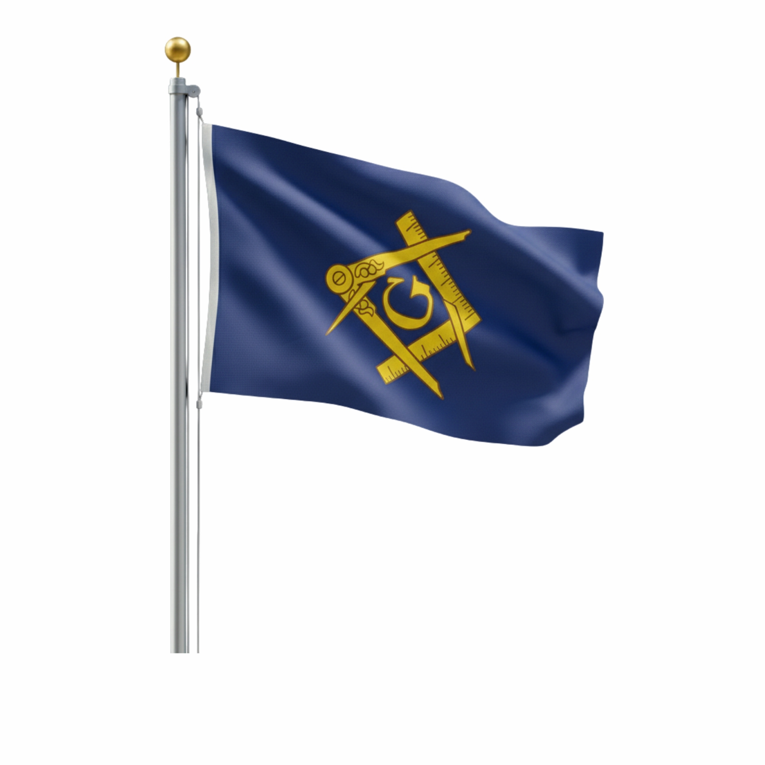 Masonic Mason Sleeved Garden Flag