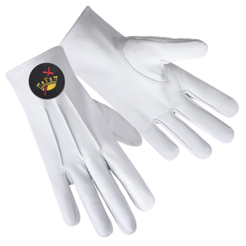 Knights Templar Commandery Gloves