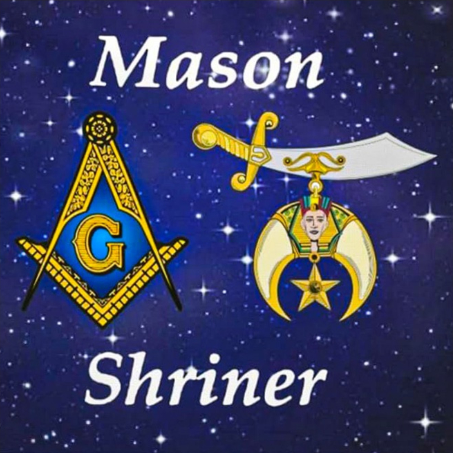 Masonic Shriner Flag