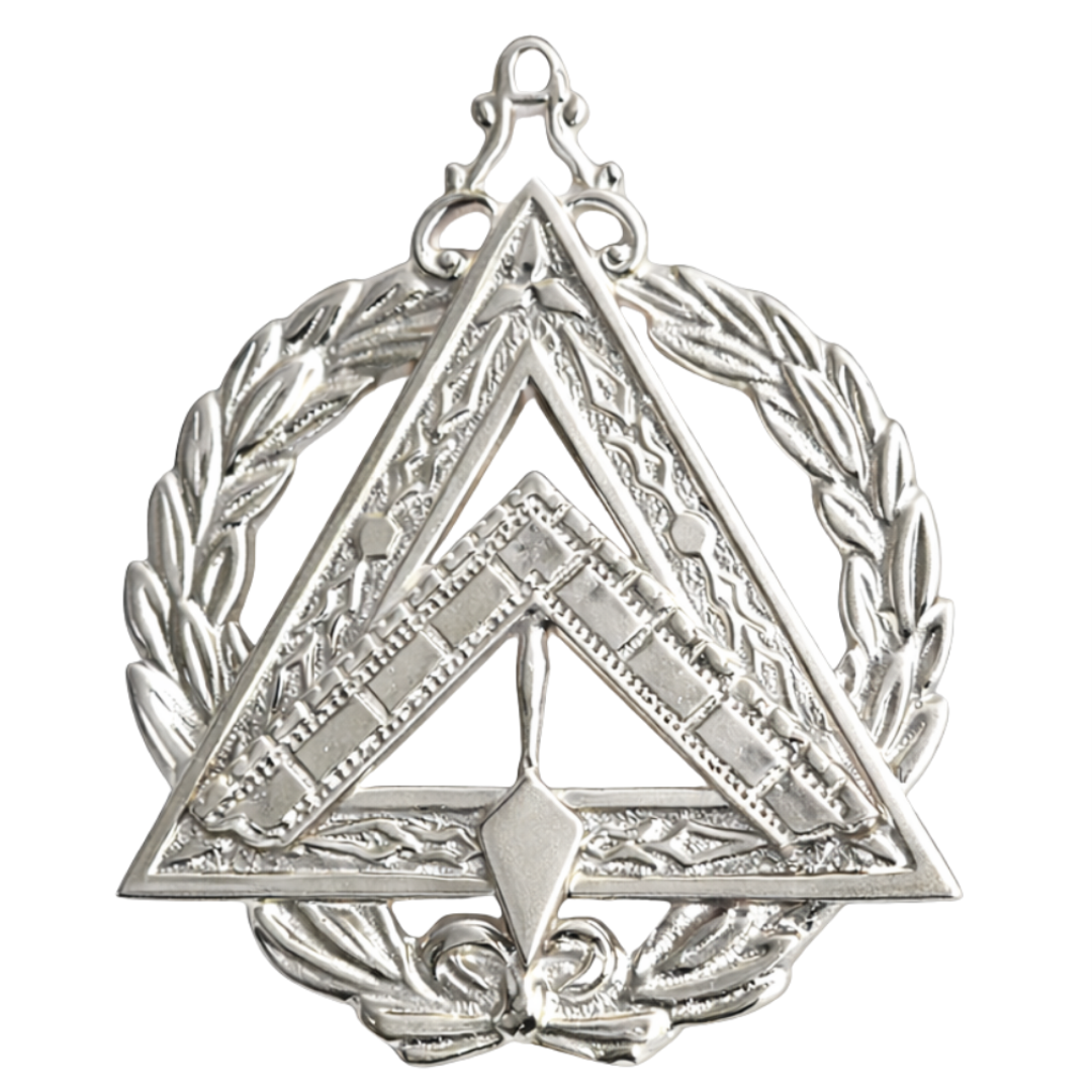 Grand Master Royal & Select Masters Officer Collar Jewel - Silver Plated