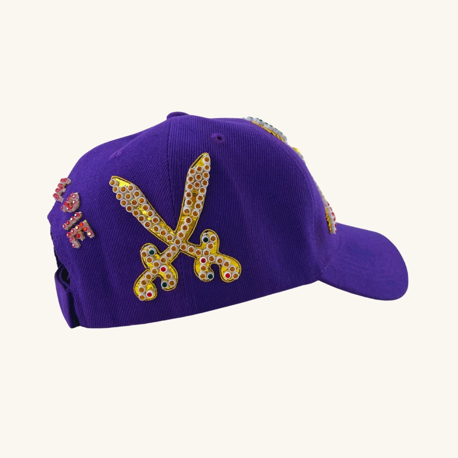 Masonic Shriners Baseball Cap – Custom (ARABIA) Temple Name With Side Emblems