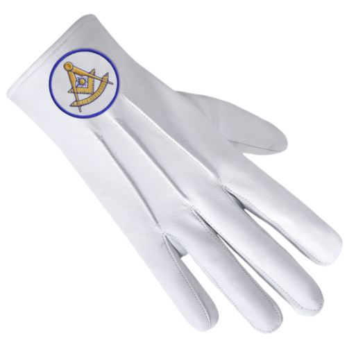 Past Master Blue Lodge California Regulation Gloves
