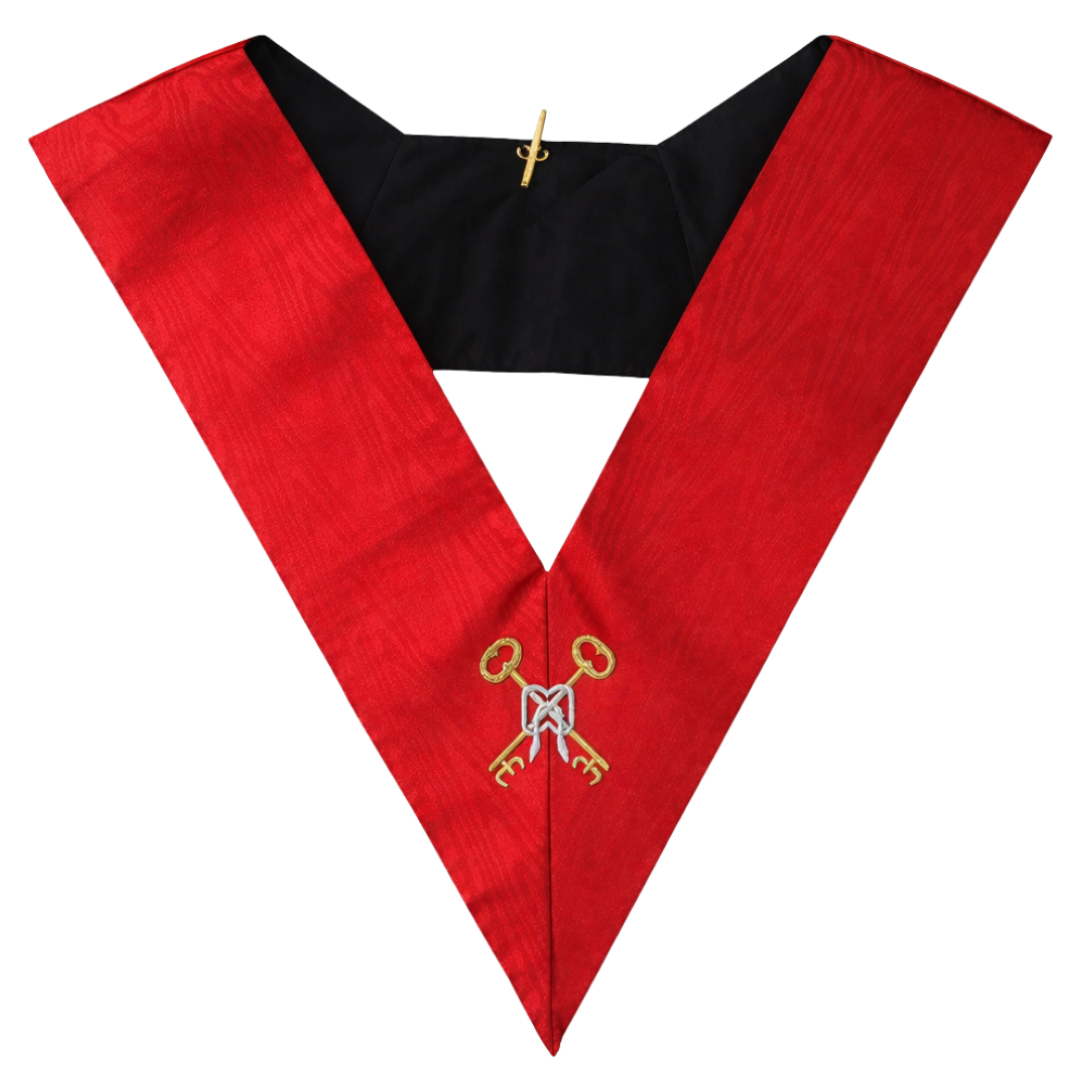 Treasurer 18th Degree Scottish Rite Collar