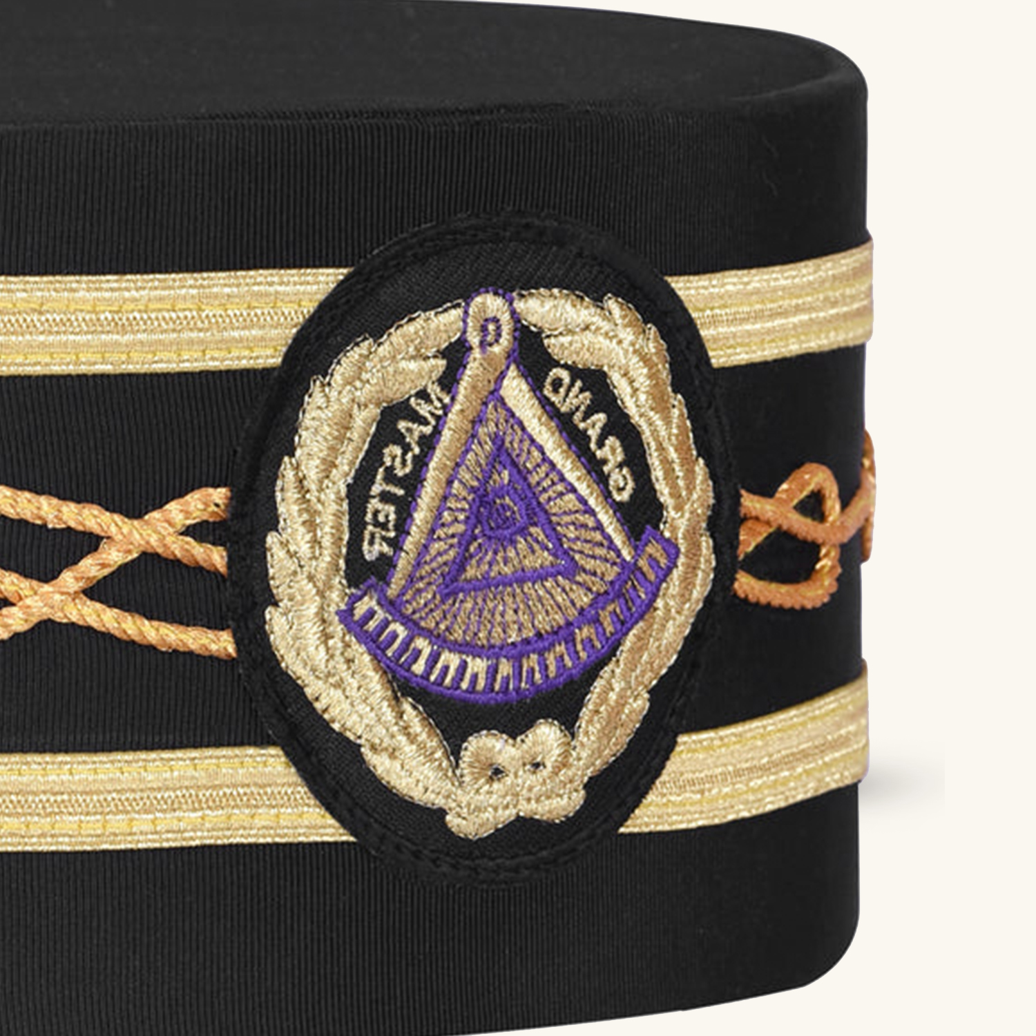 Grand Master Blue Lodge Crown Cap