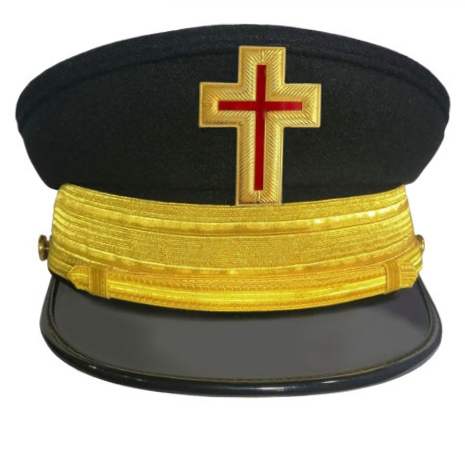 Past Commander Knights Templar Commandery Fatigue Cap