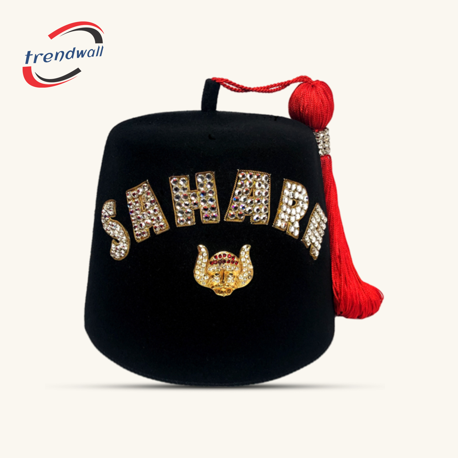 GROTTO Prophet Double Jewel Fez with Custom Temple Name