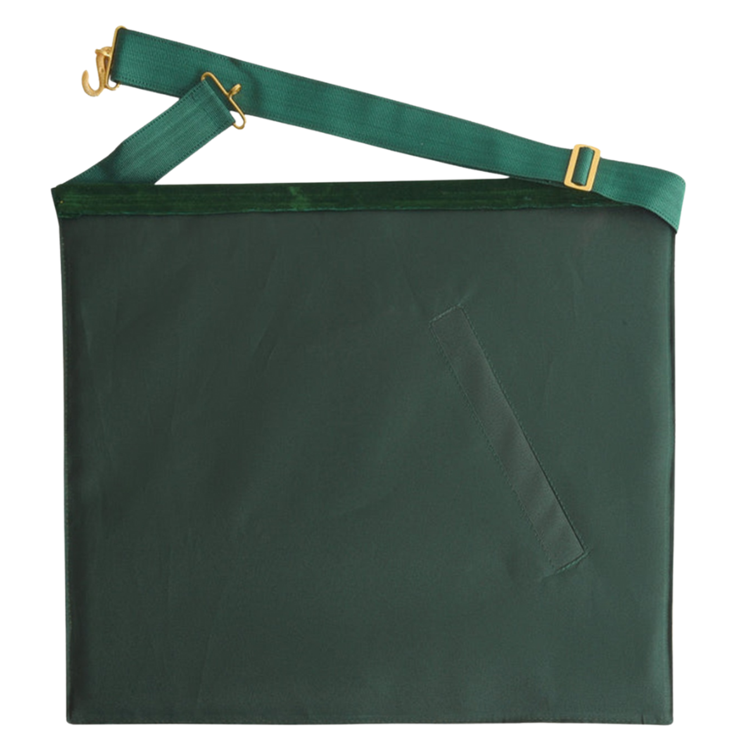 Secretary Allied Masonic Degrees Apron - Green Velvet