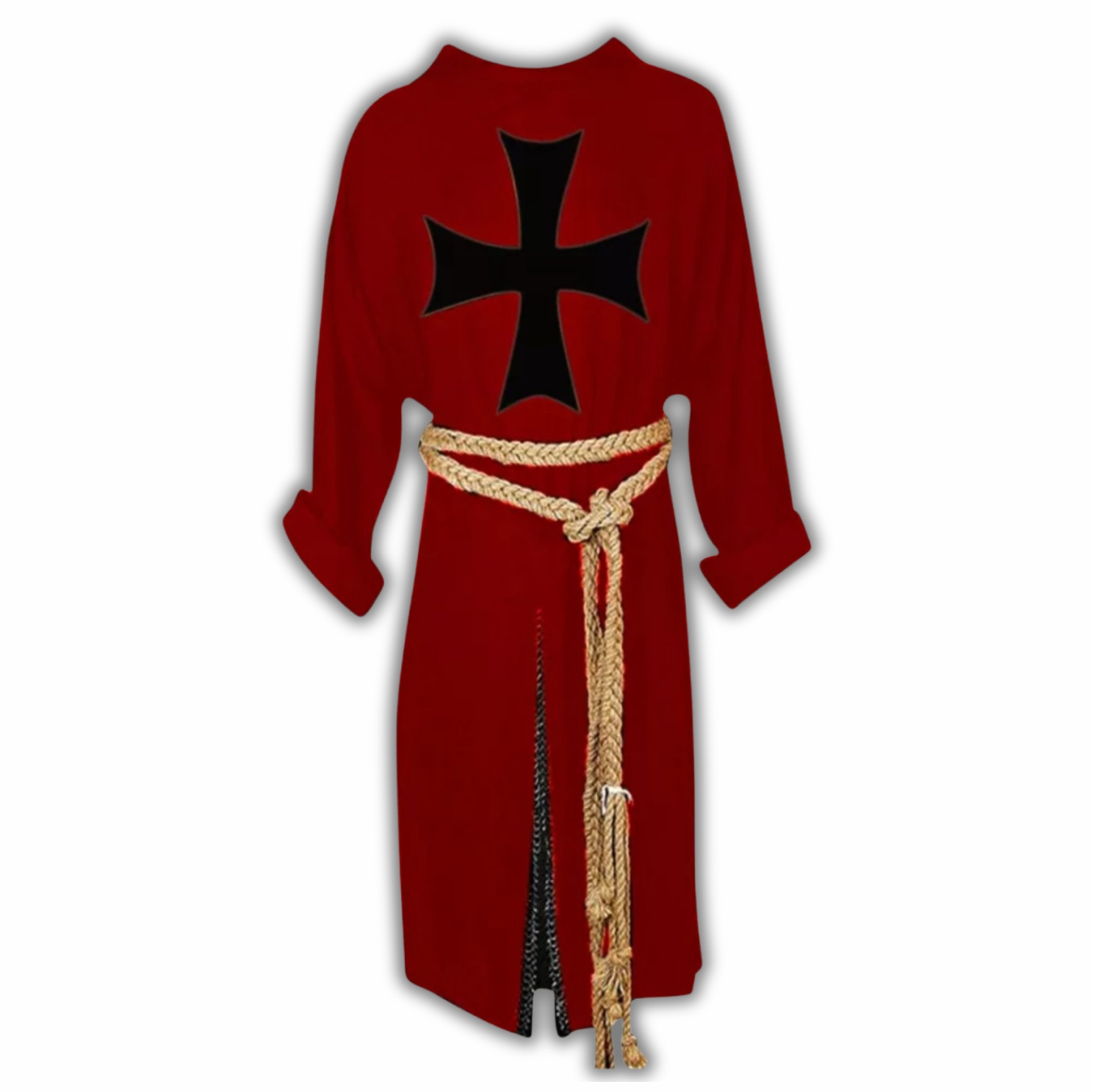 Knight Templar Medieval Tunic & Cloak