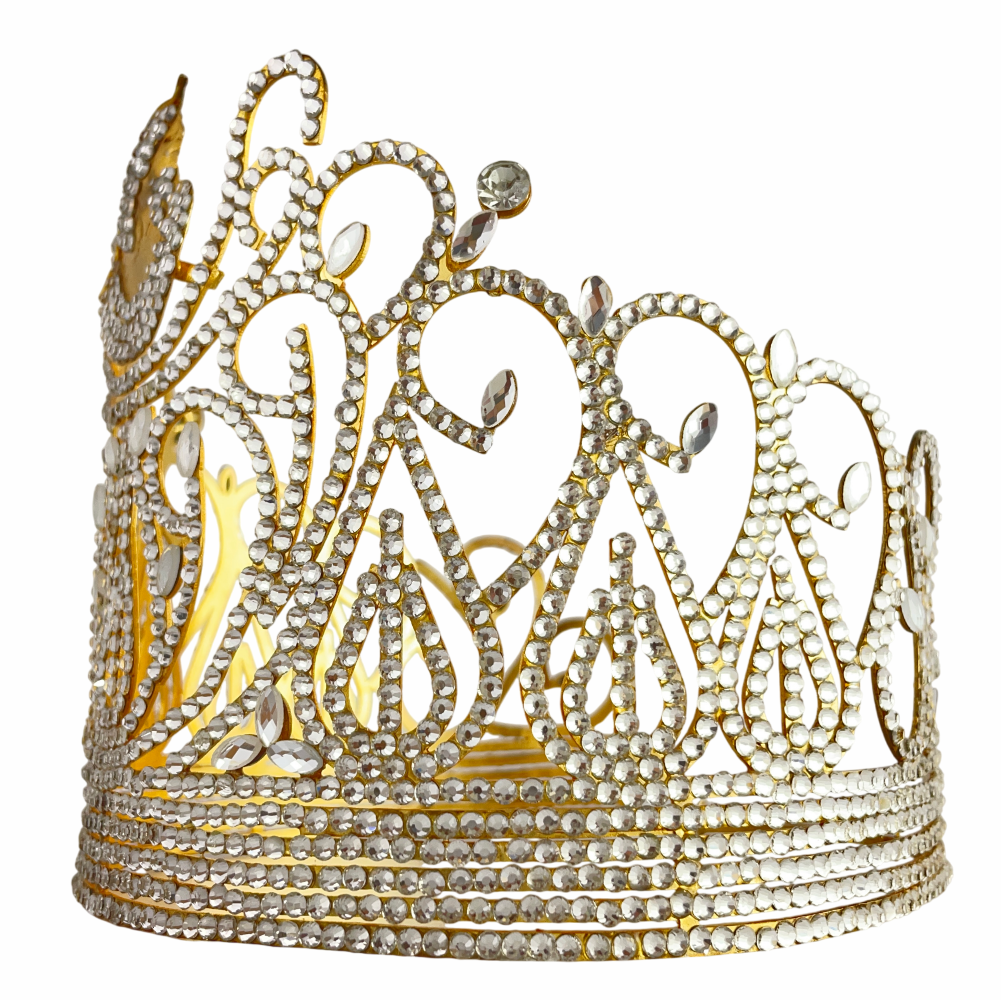 DOI Crown Biggest Size Gold Tone