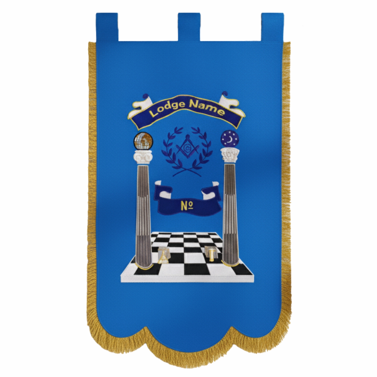 Master Mason Blue Lodge Banner