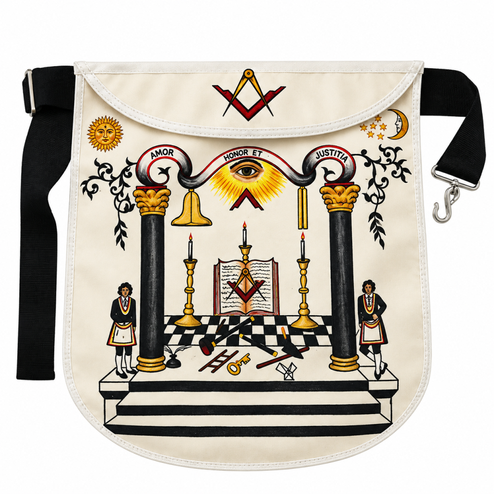 Hand-Painted Apron