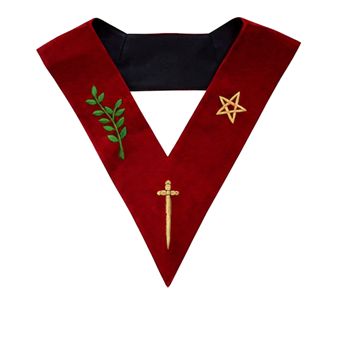 Tyler Scottish Rite Officer Collar