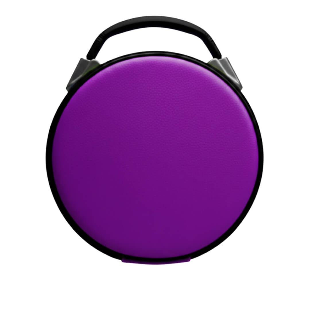 Masonic Crown Cap Case Purple Color