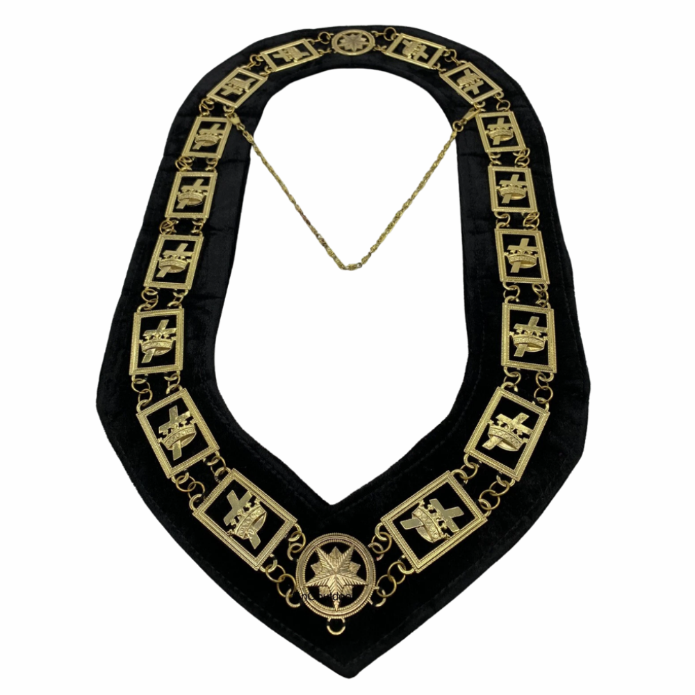 Knights Templar Commandery Chain Collar