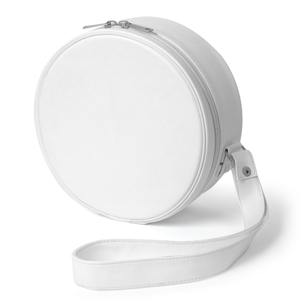 Crown Storage Case In White Color