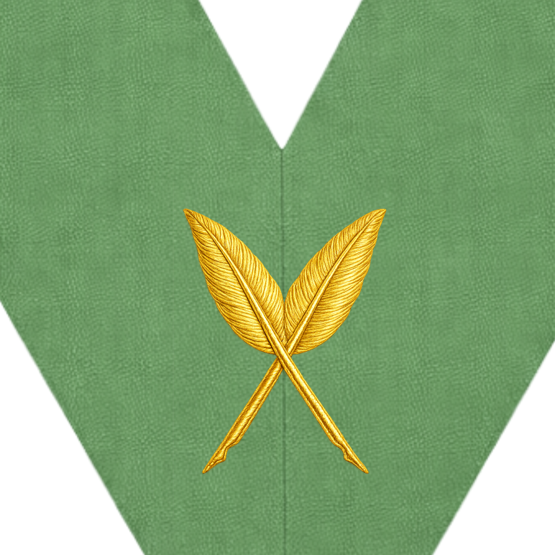 Secretary Cerneau Rite Officer Collar
