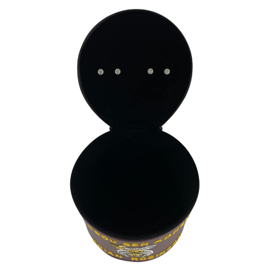 Shriners Fez Case Burgundy Color