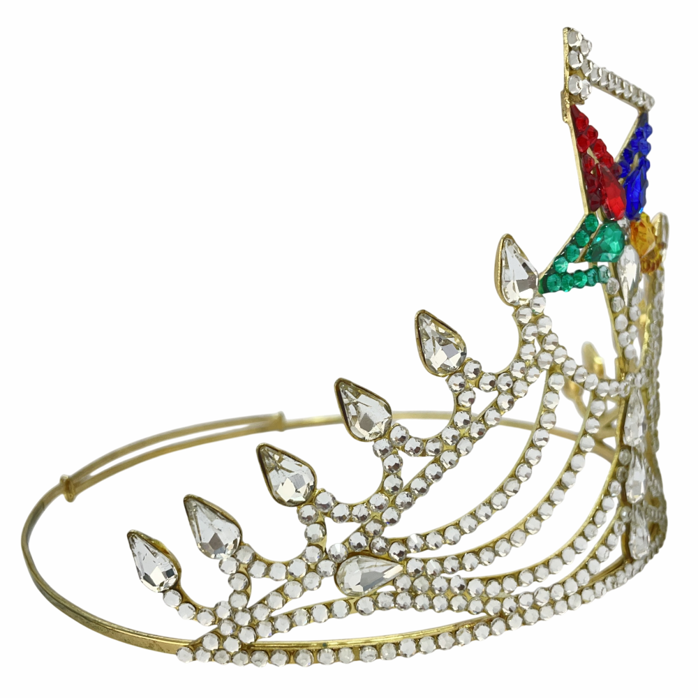 OES Crown With Gavel