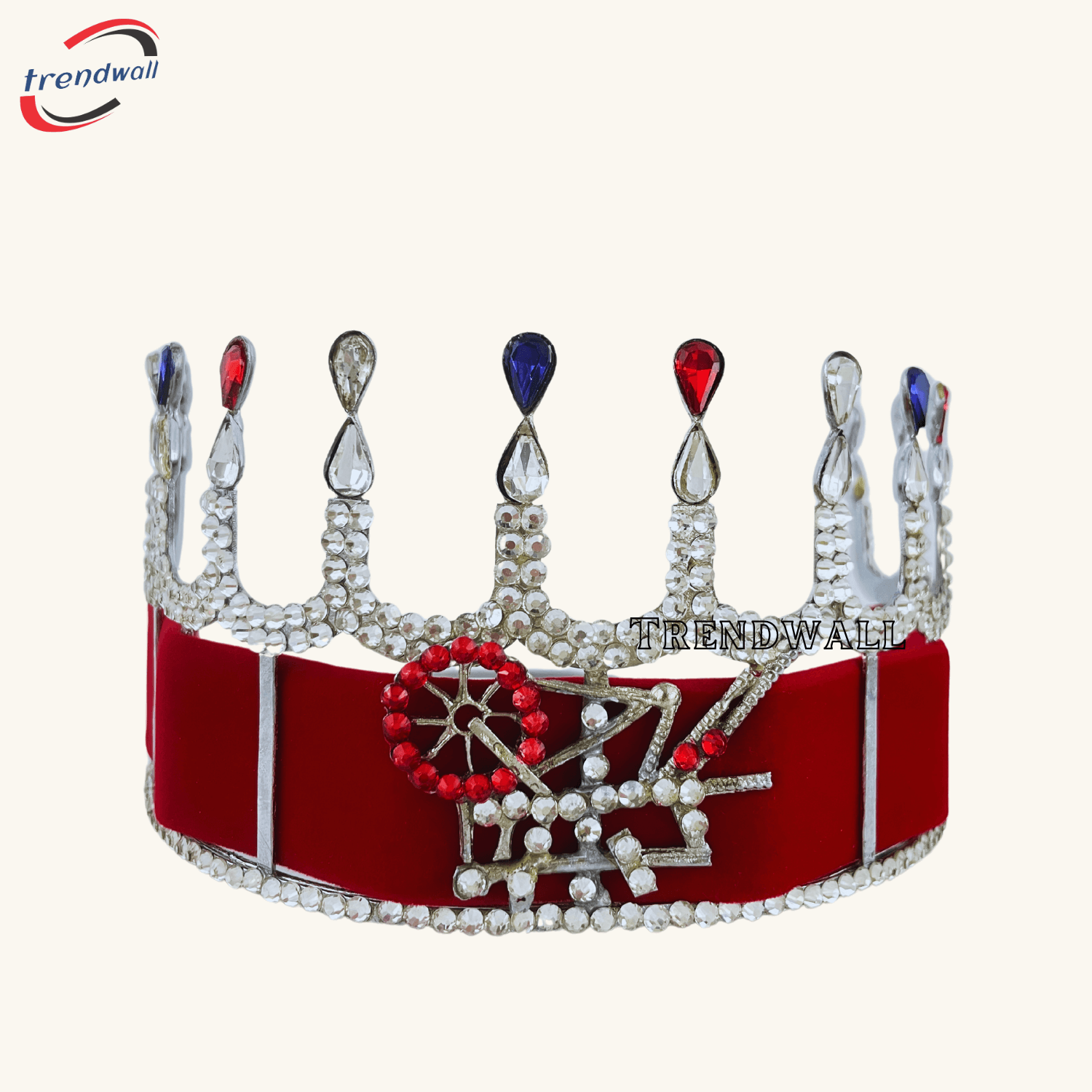 HOJ Crown Red velvet