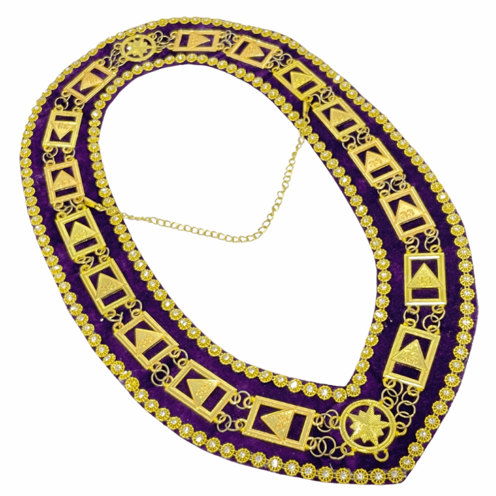 Masonic 33rd Degree Scottish Rite Chain Collar