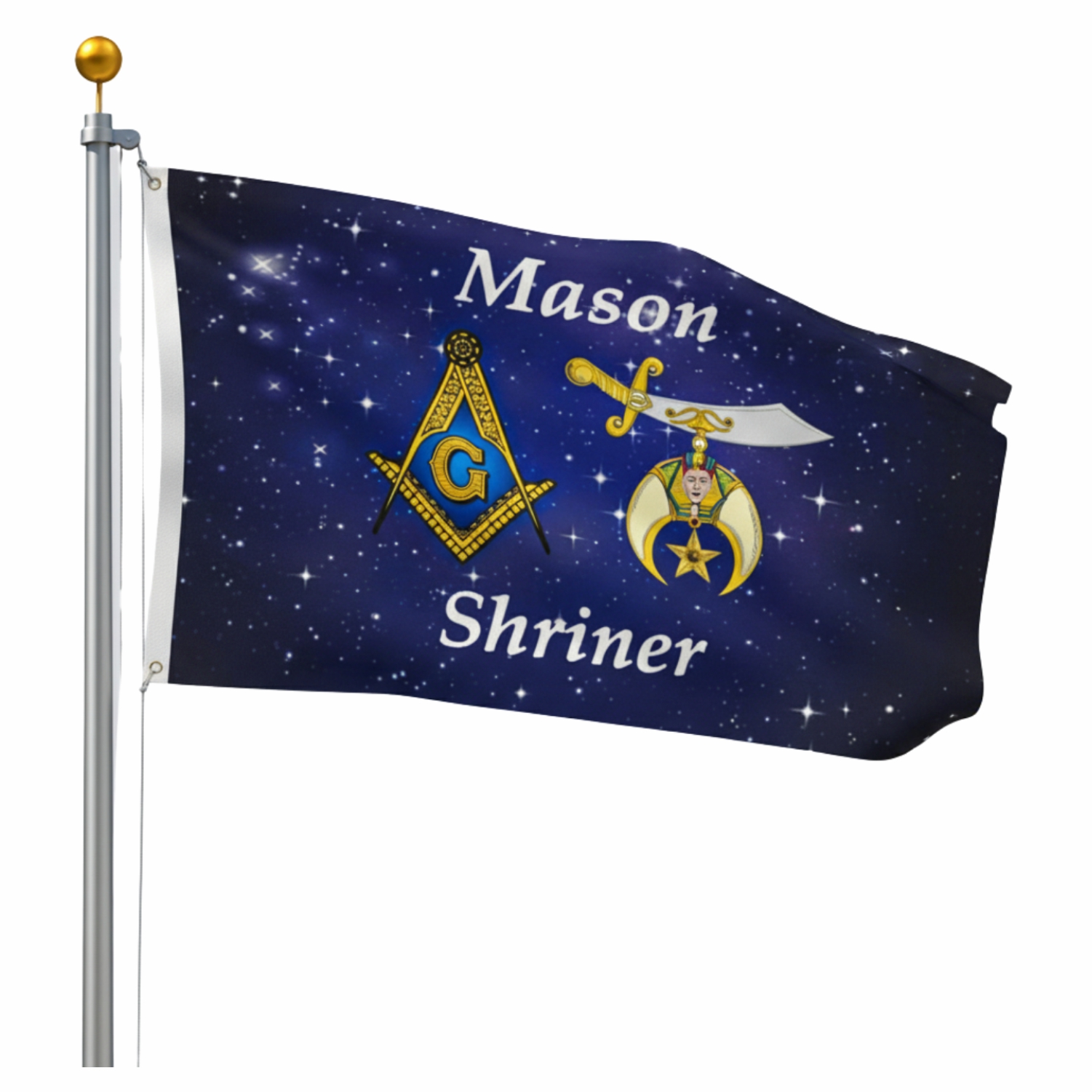 Masonic Shriner Flag