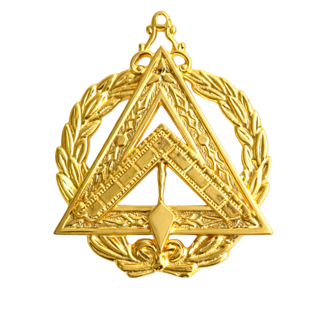 Grand Master Royal & Select Masters Officer Collar Jewel - Gold Plated