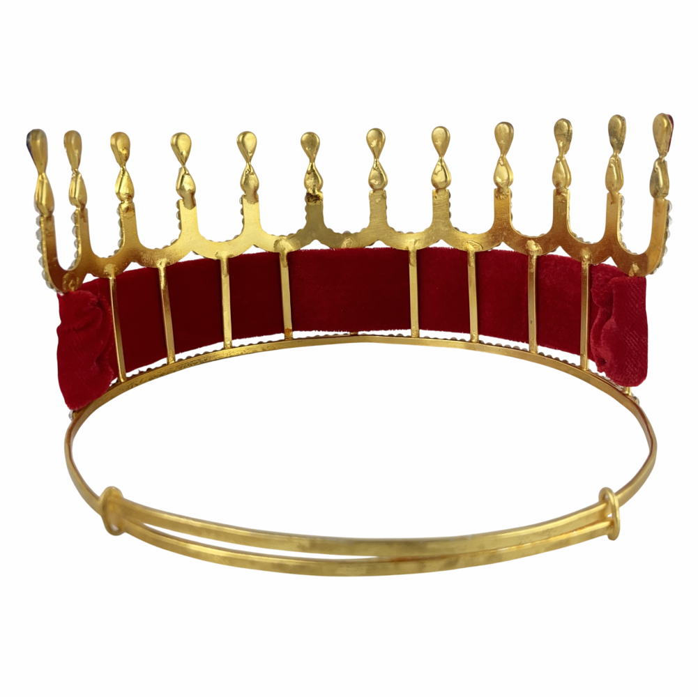 Refluent Sun Crown Gold Tone
