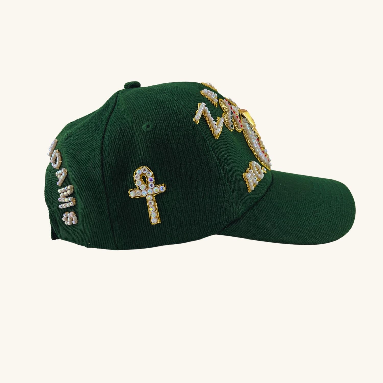 Shriners Masonic Baseball Cap – Custom Temple Name With Side Emblems