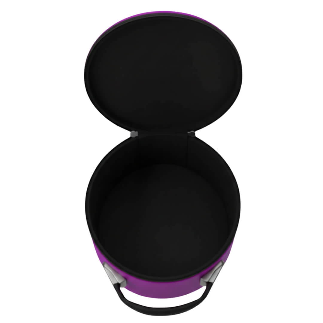 Masonic Crown Cap Case Purple Color