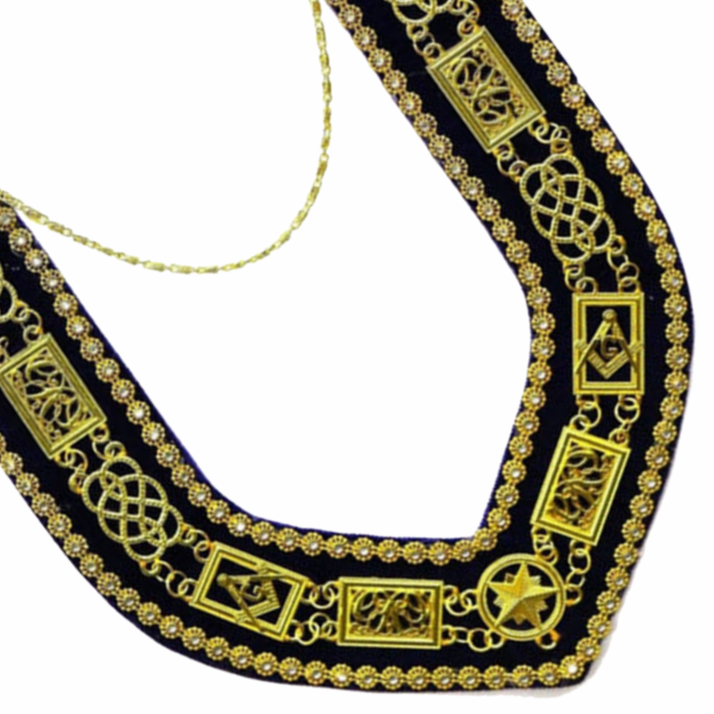Grand Officers Blue Lodge Chain Collar