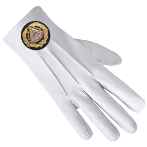 Past Grand Master Blue Lodge Gloves