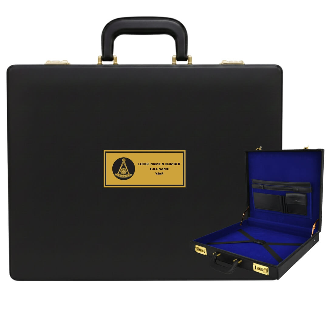 Past Master Blue Lodge Apron Case