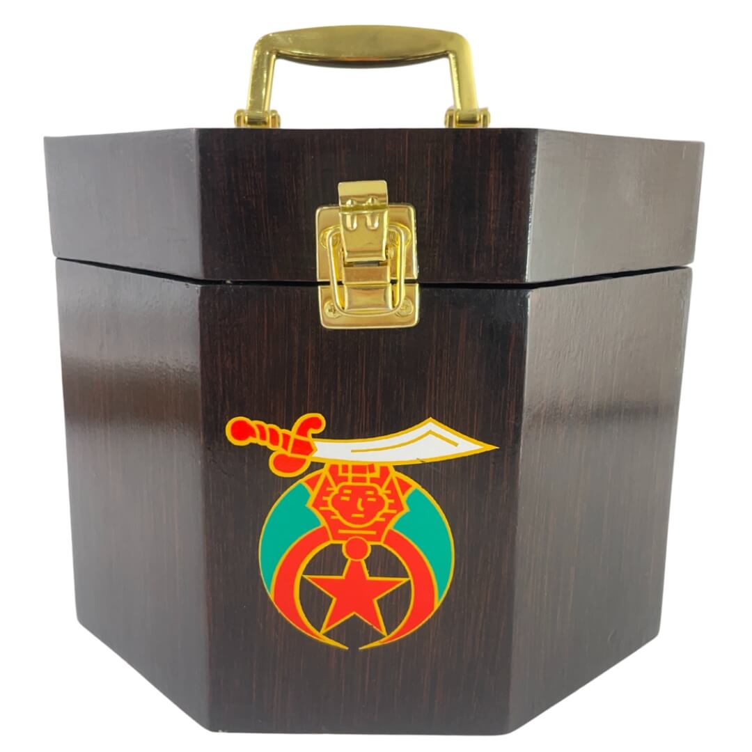 Masonic Shriners Fez Crown Case