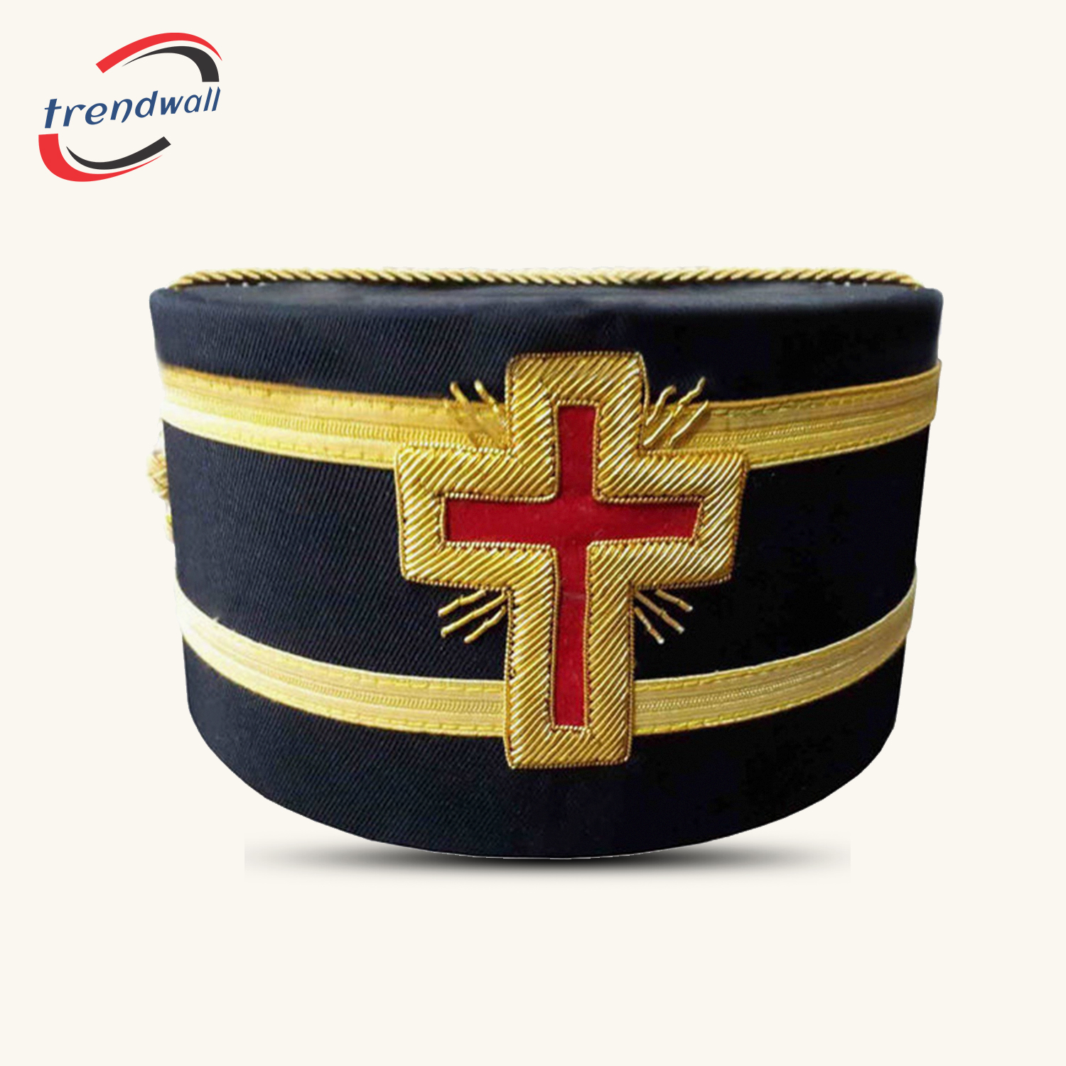 Past Commander Knights Templar Commandery Crown Cap