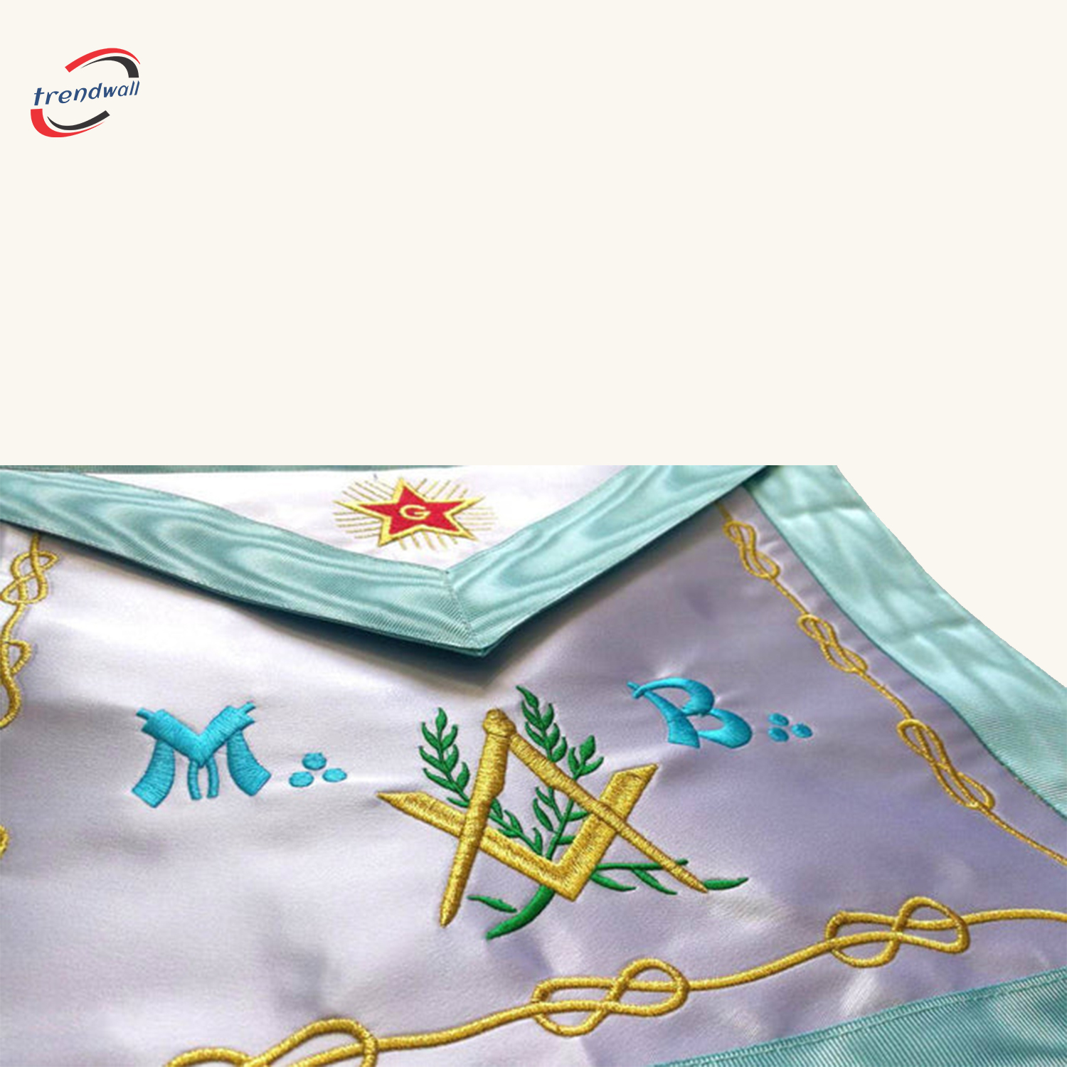 Master Mason Blue Lodge French Apron