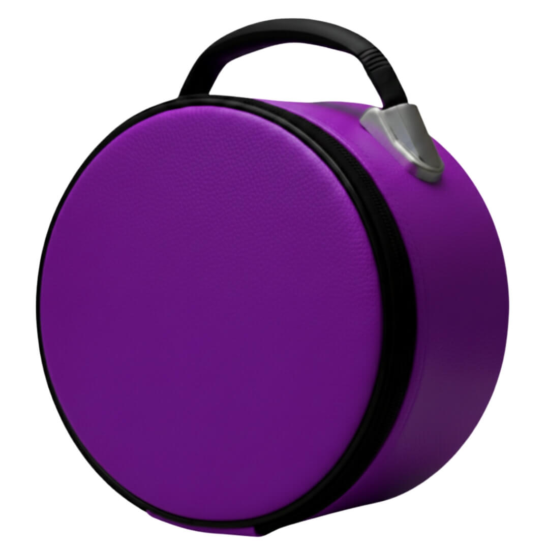 Masonic Crown Cap Case Purple Color