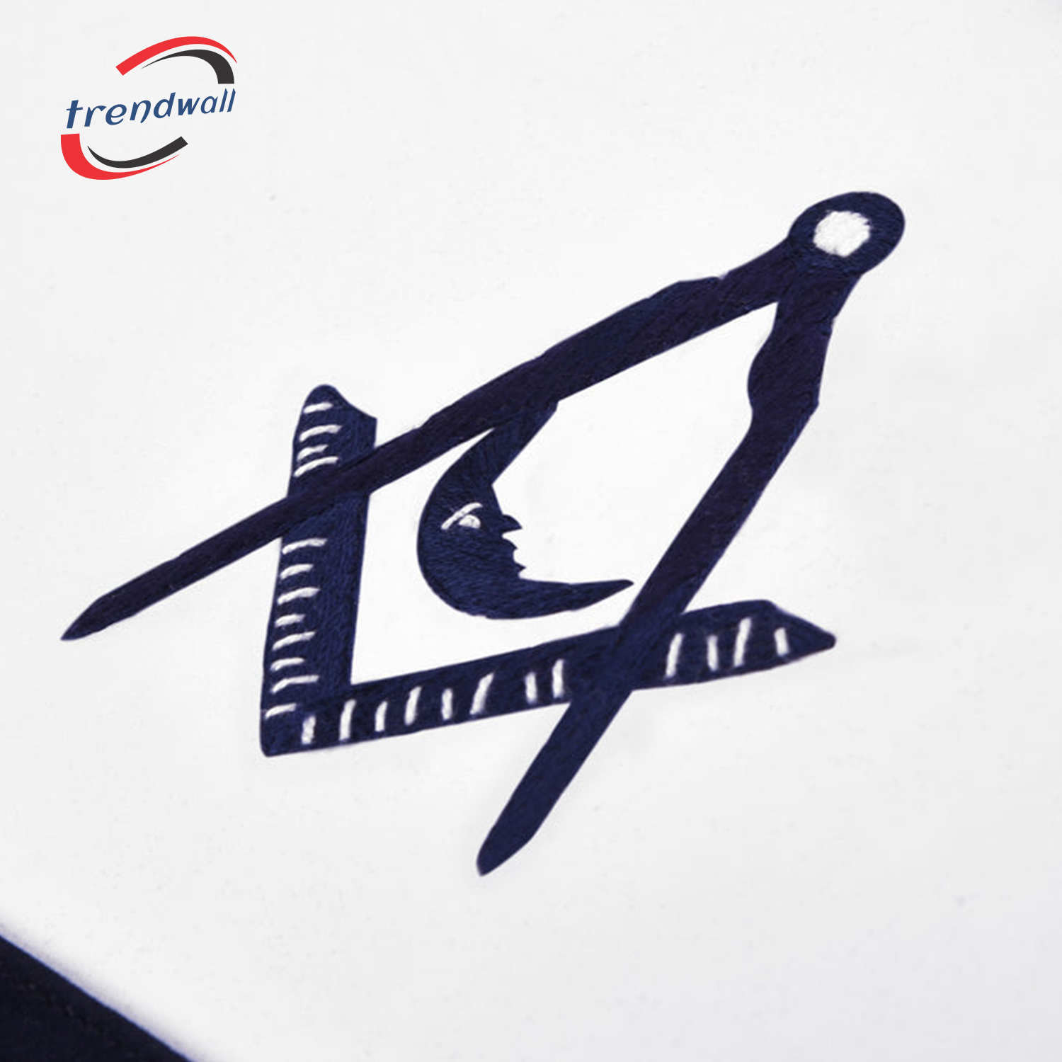 Junior Deacon Officer Apron - Kenton Lodge Navy Velvet