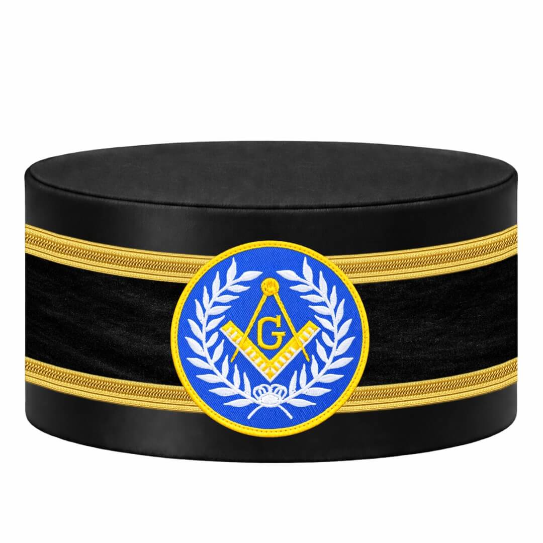 Master Mason Blue Lodge Crown Cap
